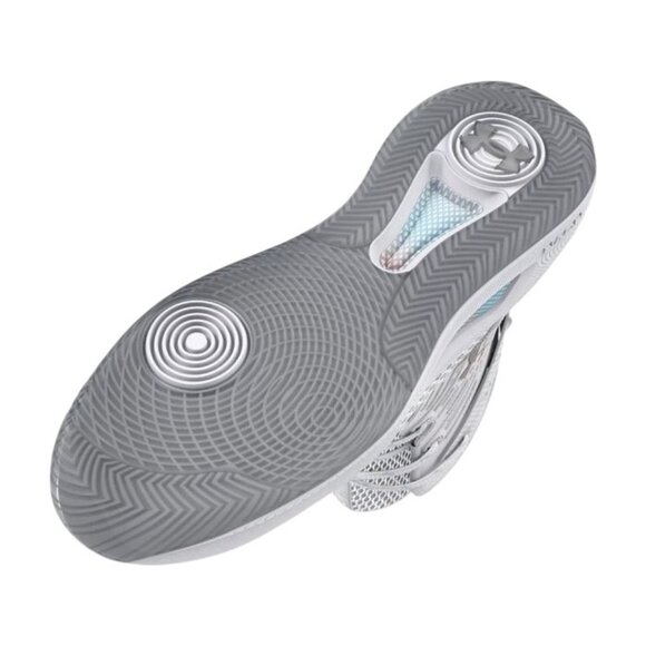 Under Armour Highlight Ace Women's Volleyball Shoes White Silver 3024042-100 NEW - Picture 6 of 6